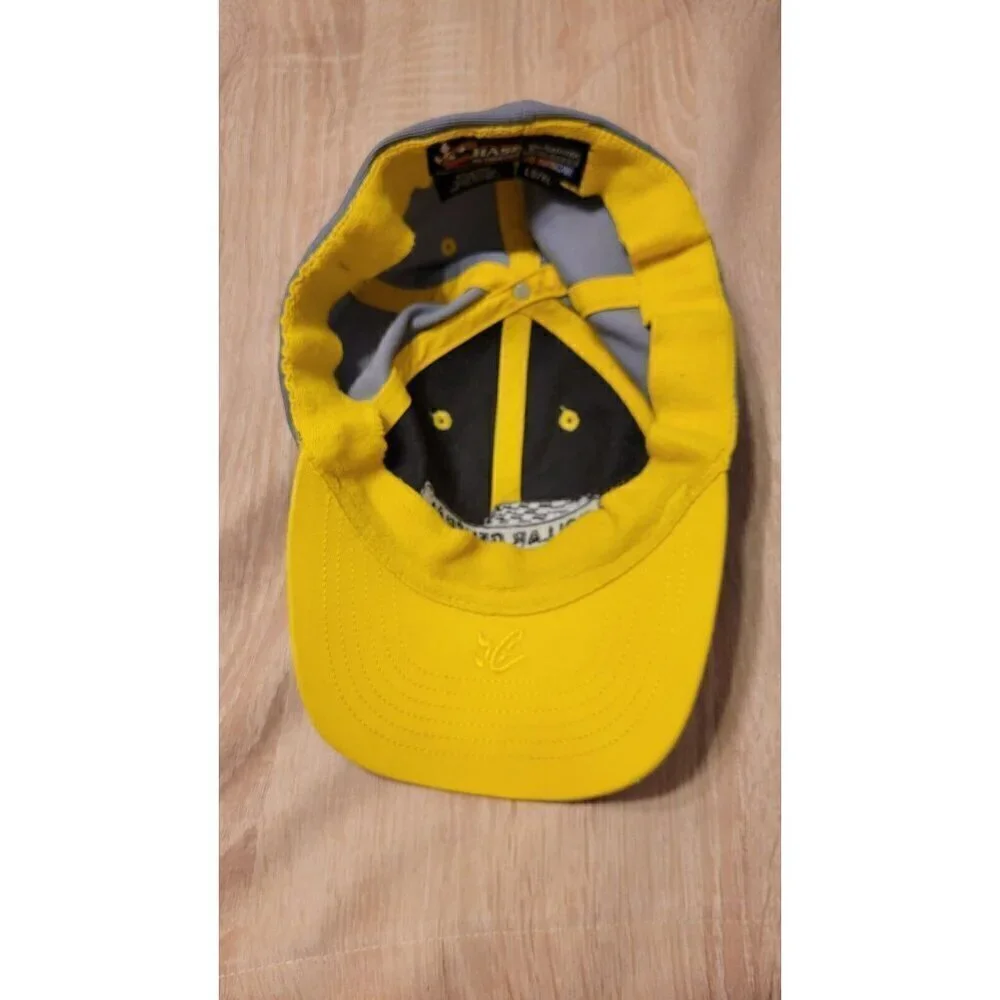 Joe Gibbs Racing Dollar General #20 Hat Cap NASCAR Gray Fitted Sz Lg/Xl